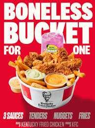Boneless Bucket + Minuman